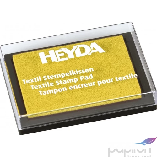 Textil nyomda HEYDA (6 x 4 cm)  sárga  204888510 