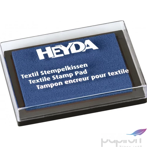 Textil nyomda HEYDA (6 x 4 cm)  sötétkék  204888535 