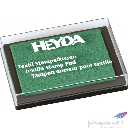 Textil nyomda HEYDA (6 x 4 cm)  sötétzöld  204888559 
