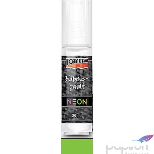 Textilfesték 20ml Pentart neonzöld