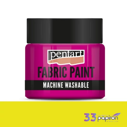 Textilfesték 30ml Pentart neon sárga