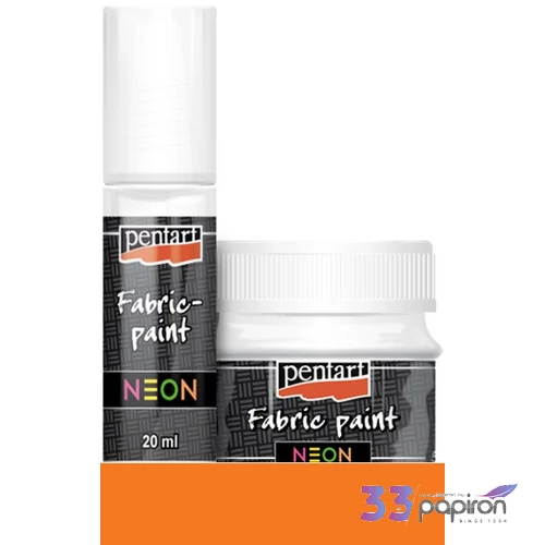 Textilfesték 50ml Pentart neon narancs