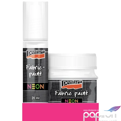Textilfesték 50ml Pentart neon pink 