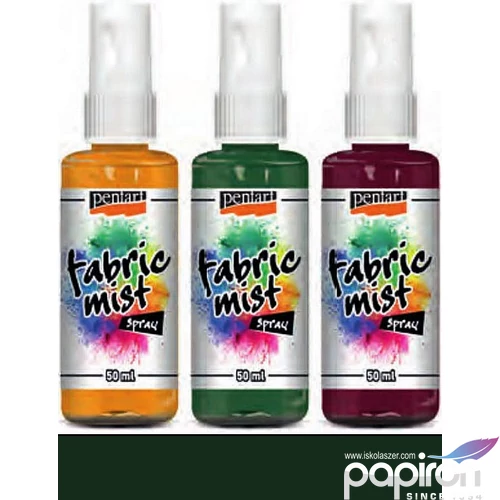 Textilfesték spray 50ml Pentart fenyőzöld