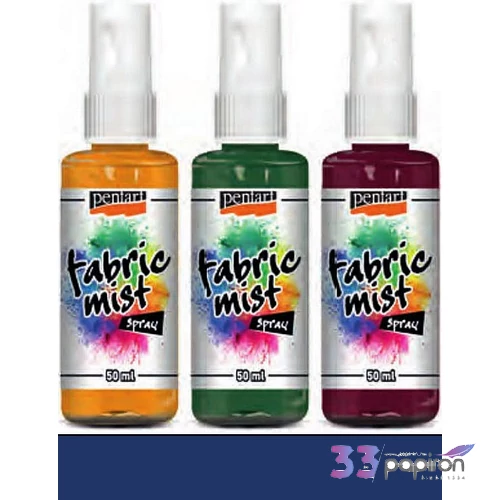 Textilfesték spray 50ml Pentart kék