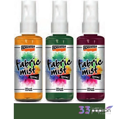 Textilfesték spray 50ml Pentart oliva