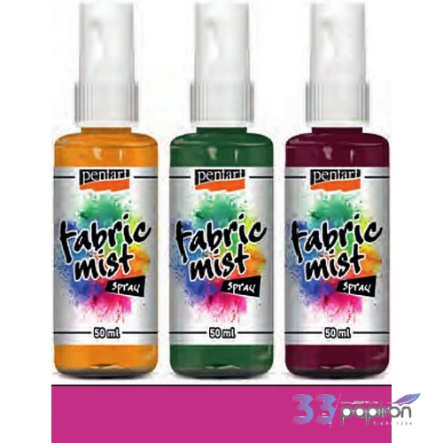 Textilfesték spray 50ml Pentart pink