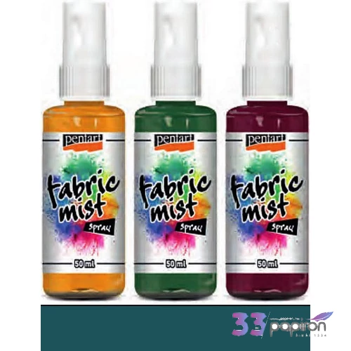 Textilfesték spray 50ml Pentart türkiz