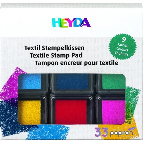 Textilnyomda-párna HEYDA 9db-os (3x3)  204888599