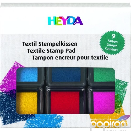 Textilnyomda-párna HEYDA 9db-os (3x3)  204888599