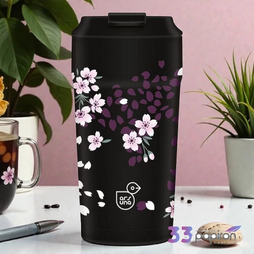 Thermo bögre 470ml Ars Una Sakura 56655315 6órán át melegen tart