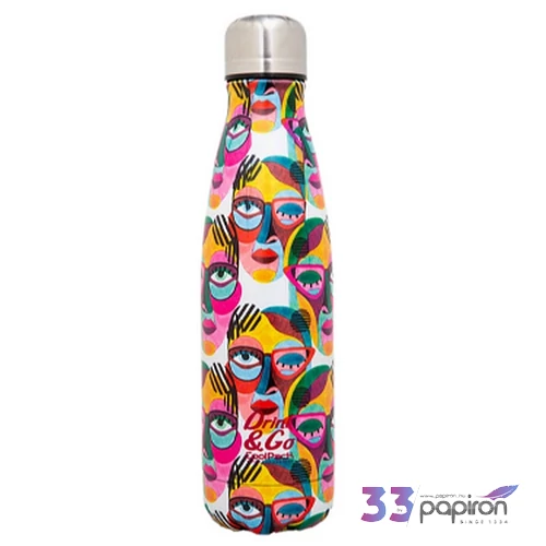 Thermo kulacs Cinco arcok) 500ml ,