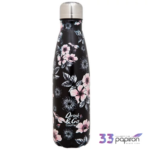 Thermo kulacs Helen pink-fekete) 500ml ,
