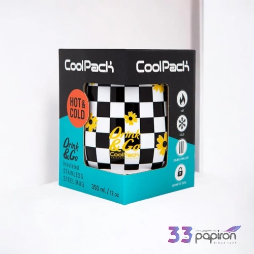 Thermo pohár Chess flow sakk) 350ml ,