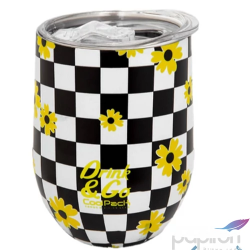 Thermo pohár Chess flow sakk) 350ml ,