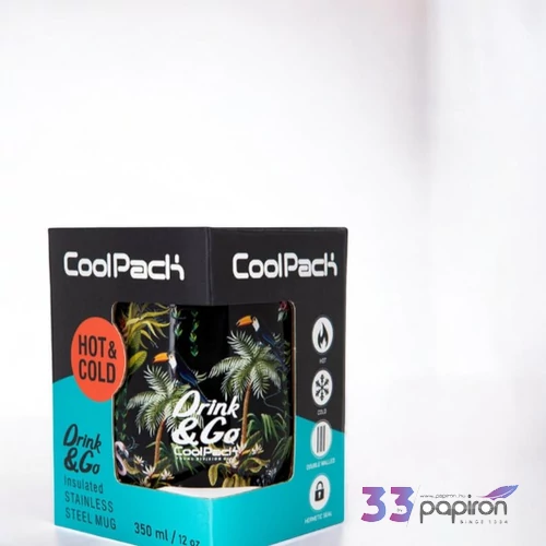 Thermo pohár Malindi dzsungel) 350ml ,