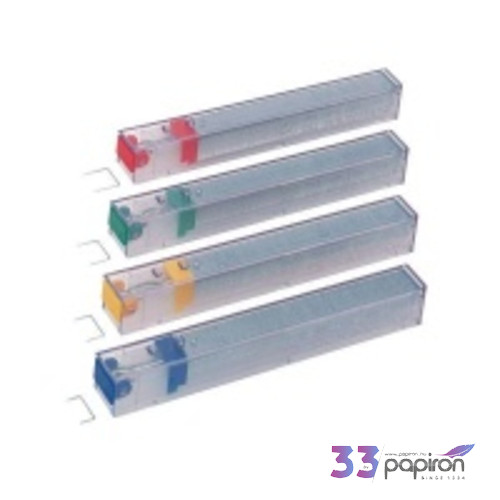 Tűzőkapocspatron Leitz K6 6mm, 25laphoz, kék Leitz 5x210db rendelési egység ár 1 dob