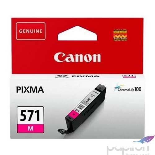 Tintapatron Canon CLI-571M színes, vörös, 7ml Pixma MG5750,6850,7750 géphez