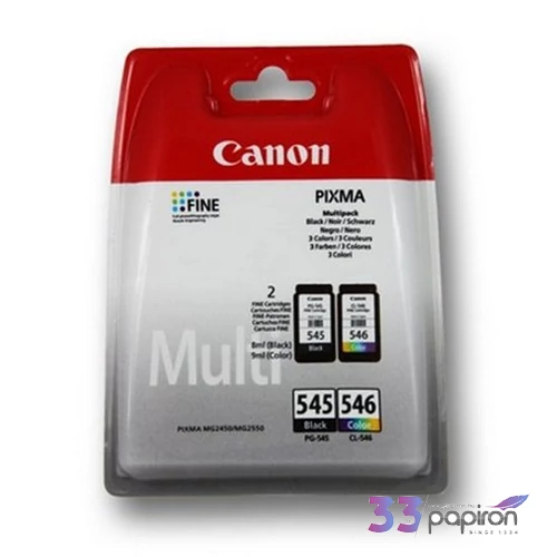 Tintapatron Canon PG545/CL-546 multipack, 2x180oldal Pixma MG2450, MG2550 géphez