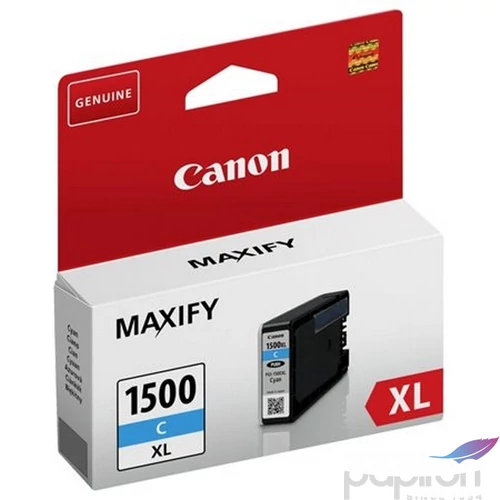 Tintapatron Canon PGI-1500CXL színes, kék, 12ml Maxify MB2350 géphez