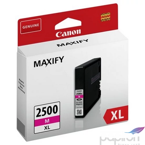 Tintapatron Canon PGI-2500MXL színes, vörös, 19, 3ml Maxify MB5350 géphez