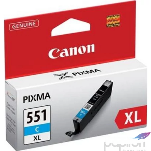 Tintapatron Canon pixma CBCLI551CXL kék 695oldal Canon