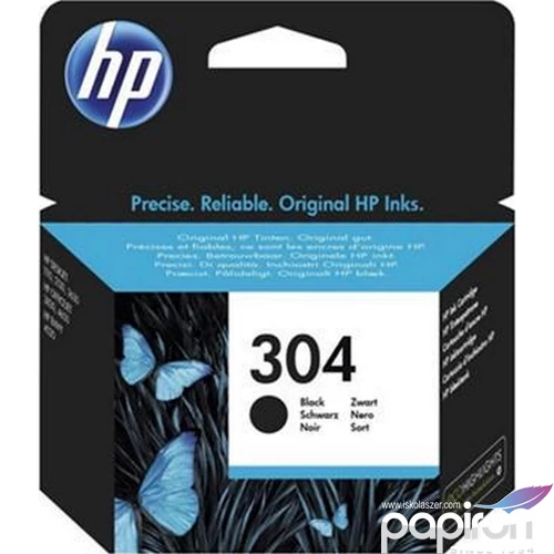 Tintapatron HP 304 fekete N9K06AE