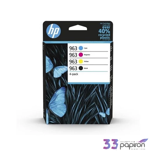 Tintapatron HP 963 multipack 6ZC70AE b+c+m+y eredeti HP tintapatron