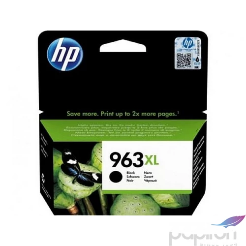 Tintapatron HP 963XL black OfficeJet Pro 9010,9020 nyomtatókhoz fekete, 2000 oldal