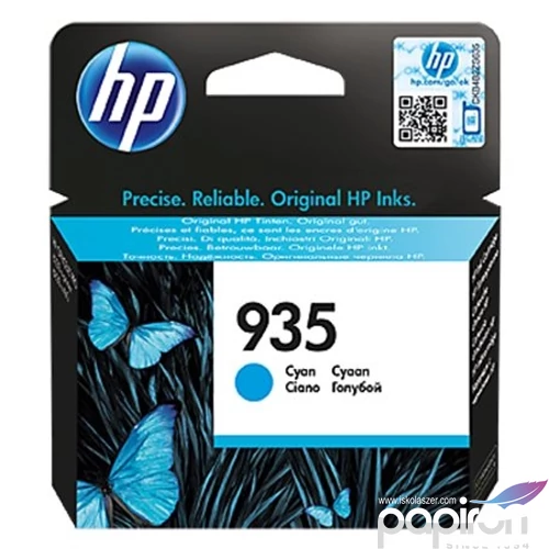 Tintapatron HP C2P20AE színes, 935 kék, 400oldal OfficeJet Pro 6830 géphez