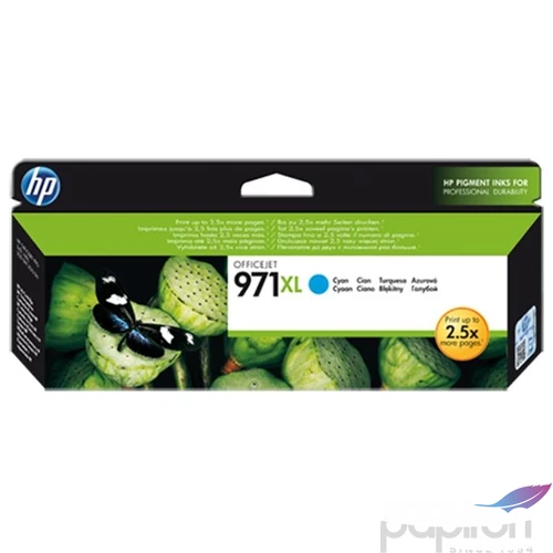 Tintapatron HP CN626AE színes, 971xl kék, 6, 6k OfficeJet Pro X 451,476,551,576 géphez
