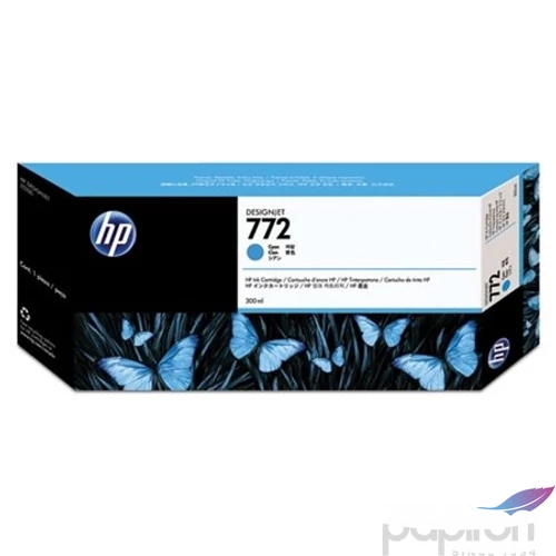 Tintapatron HP CN636A színes, 772 kék, 300ml DesignJet Z5200 géphez