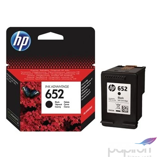 Tintapatron HP F6V25AE fekete 652, 360oldal Deskjet Ink Advantage 1115 géphez