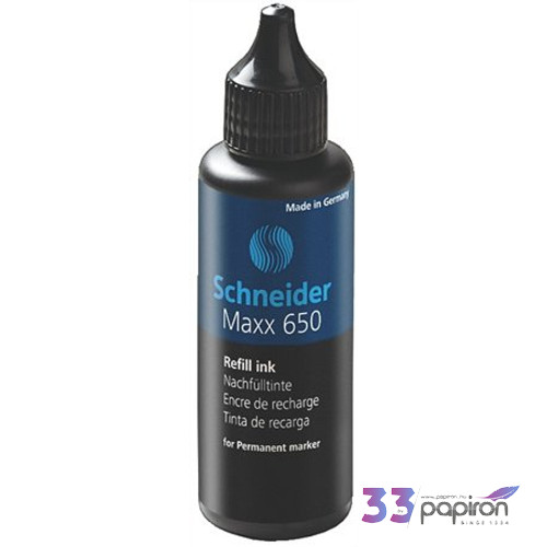 Marker utántöltő Schneider alkoholos Maxx 230,233, 280 50ml fekete Írószerek SCHNEIDER 165001