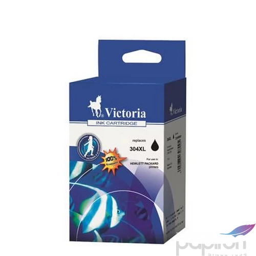 Tintapatron Victoria 304XL fekete, 14ml N9K08AE DeskJet 3720 , 3730 nyomtatókhoz