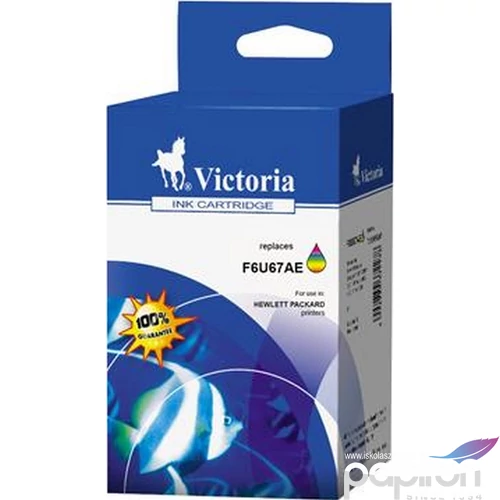 Tintapatron Victoria F6U67AE színes, 8ml DeskJet 1110, 2130,3630