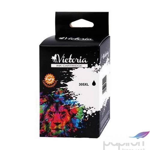 Tintapatron Victoria fekete 305XL, 720 oldal Deskjet 2320, 2710,4120 tipusú nyomtatókhoz