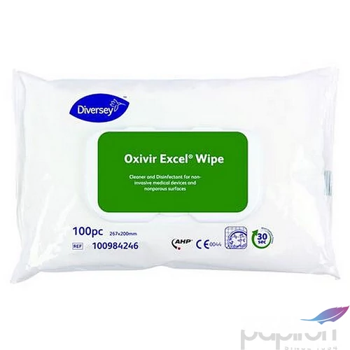 Tisztító- és fertőtlenítő kendő 100db OXIVIR