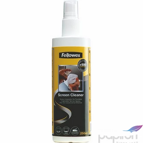 Tisztítófolyadék, képernyőhöz Fellowes pumpás, 250 ml
