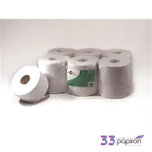 Toalettpapír Jumbo optimum fehér toalettpapír 6 tek/csom 2rétegű átmérője 23cm,200m