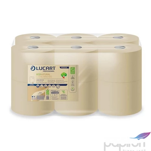 Toalettpapír 2 2 rétegű 180 m LUCART EcoNatura L-One mini 180