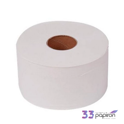 Toalettpapír T2 rendszer 2 2 rétegű 19cm átmérő Mini Jumbo fehér