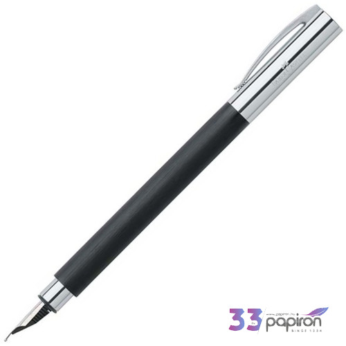 Faber-Castell töltőtoll Ambition -F- fekete nemesgyanta 148141