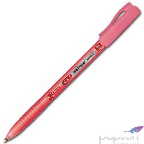Faber-Castell golyóstoll CX5 0,5mm piros ballpoint pen, rollertoll 246621