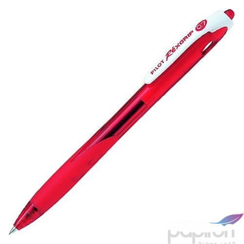 Toll golyós 0,27 Pilot Rexgrip nyomógombos piros Írószerek PILOT BRG-10F-RR-BG