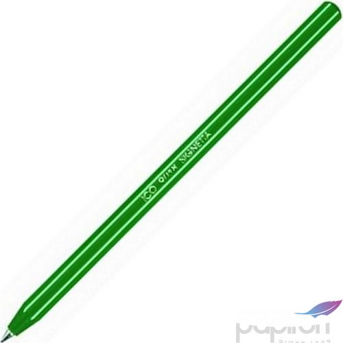 Toll Signetta ICO zöld 0,7mm kupakos golyósirón zöld eldobható toll írószer
