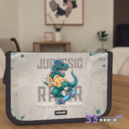 Tolltartó 2 klapnis Nebulo prémium,RIDER DINO dizájn