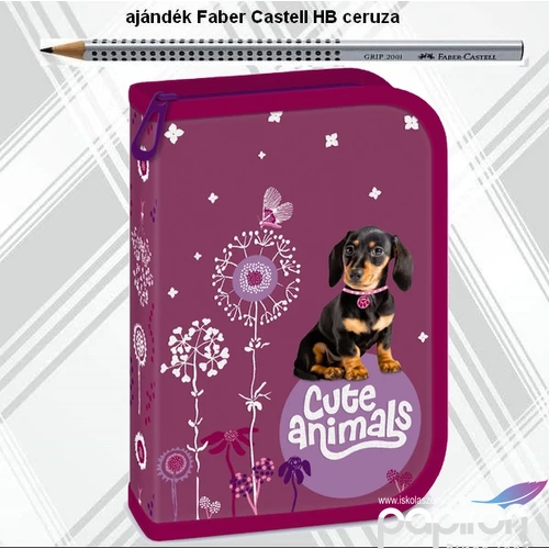 Tolltartó Ars Una töltött 24'' Cute Animals-puppy Tacskó prémium ceruza 93577753 Minőségi írószerekkel töltött k