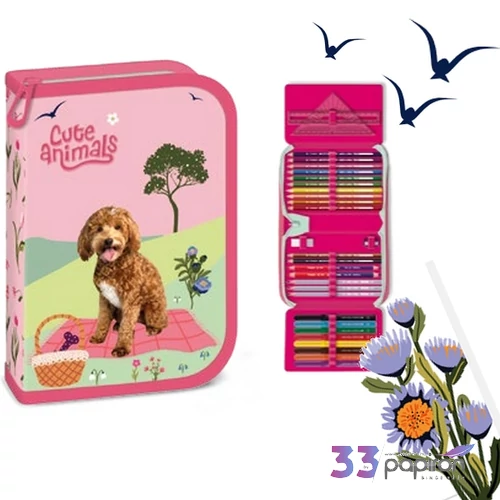 Ars Una töltött tolltartó Cute Animals Doggie - Akciós áron!