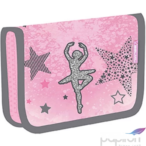 Tolltartó Belmil kihajtható Cube Pink Ballerina-Balerínás 335-72 Pencil Case 14x20,5x3,5cm